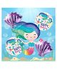 Party Anthem Balloon Set Mermaid Theme Blue - Pack Of 5