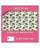 Party Anthem Tropical Flamingo Wrapping Paper with Name Tags - Pack of 40