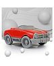 NHR Dinky Plastic Toy Car Pull & Push Vehicle Racing Toy Cars Play Set Toddlers Car Toys Pullback Mini Cars Toys for Kids up to 3 Years (Red)
