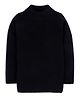 RVK Full Sleeves Solid Stretchable Skivvy Pullover Sweater - Black