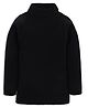 RVK Full Sleeves Ribbed Stretchable Skivvy Pullover Sweater- Black