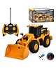 Negocio Remote Control Bulldozer Rechargeable 6 Channel Full Functional Rc Truck Tractor 2.4 G Toy Construction Truck with Lights & Sound-Pack of 1- Color May Vary