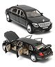 NEGOCIO Mercedes Benz Maybach S650 Limousine 1:32 Scale Die-cast Model Metal Pull Back Toy car for Kids with Openable Doors & Light, Music Toy Vehicle for Kids- PACK OF 1 - COLOR MAY VARY
