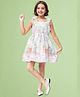 TOONYPORT Cotton Sleeveless Tie Dye Dress - Peach