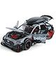 Negocio Audi Rs6  Toy Car 1:24 Scale Model Pull Back Vehicles Alloy Simulation Supercar with Lights and Sound-Pack of 1- Color May Vary