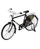 Negocio  Alloy Mini Retro Style Classical Bike Toy, Die-Cast Retro Finger Bike Model for Collections-Pack of 1- Color Mayu Vary