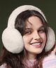 SYGA Simple Design Foldable Winter Earmuffs - White