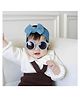 SYGA Pack of 2 Bow Headband & Round Sunglasses - Blue