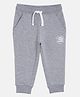 3PIN Cotton Baseball Champions Text Printed Jogger - Grey