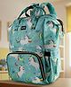 Luv Lap Lily Travel Multifunctional Waterproof Diaper Bag-backpack Cum Tote Bag - Sea Green