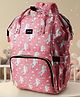 Luv Lap Lily Travel Multifunctional Waterproof Diaper Bag-backpack Cum Tote Bag - Pink