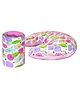VParents Baby Feeding and  Arm Pillow for New Born Nursing Pillow for Breast and bottle feeding pillow Combo(Chunky)