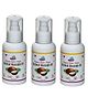 Adore Organic Extra Virgin Cold Pressed Pure & Premium Coconut Massage Oil- 100ml- 3 Bottles