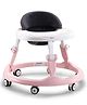 Baby Walker with Height & Seat Adjustment - Pink