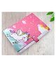 New Pinch UnicornTheme File Folder with Button Lock  Certificates Holder with 5 Pockets, Office Documents File, Expandable Folders, Travel File Organizer (pack of 1)(color may vary )