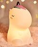 AKN TOYS Silicone Unicorn Night Light Rechargeable Led Lamp With 7-Color Breathing Modes, Touch Sensor Control- Perfect Decoration For Kids Bedroom Decor, For Gifts For Baby, Children, Teal(COLOR MAY VARY)