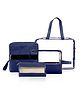 Premium Makeup Pouches for  Cosmetic & Wash Bag for Travel - Blue