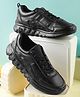 LIBERTY Solid Lace Up Shoes - Black