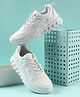 LIBERTY Force 10 Solid Lace up School Shoes - White