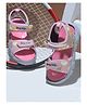 LIBERTY Floral & Honey Bee Designed Velcro Closure Sandals - Pink