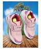 LIBERTY Leap7X Text Detailed Velcro Closure Sports Shoes - Peach