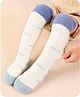 Kidofash Fur Text Print Socks-White