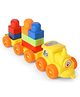 KV Impex Big Size Train  Blocks  Multicolor - 36 Pieces