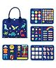 KolorFish Toddler Busy Board Book - Montessori Toys  Birthday Gift - 7 in1 Preschool Learning Activities with Life Skills,Alphabet,Number,Shape,Color,Animal,Weather