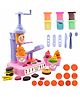 Aditi Toys Play Dough Ice Cream Maker Set, Safe Non-Toxic Dough Kitchen Ice Cream Maker Including 6 Color Dough Tubes Each 50g For Boys Girls, Above 3+ Age
