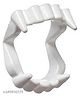 Kaku Fancy Dresses Fake Vampire Teeth For Kids, Dracula Teeth Pack Of 1, Halloween Costume Accessories Includes 1 Fake Teeth - White