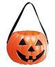 Kaku Fancy Dresses Halloween Theme Medium Pumpkin Baskets - Orange