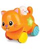 Winfun Press 'N Go Pet - Kitten | Fun & Activity Toy | Sound & Light effect | Included Batteries | Multicolor | Age 24M+