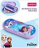 Babyhug Disney Frozen 3D Pencil Box|School Supplies Stationery Organiser|Birthday Return Gift for Kids- Lavender