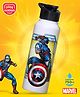 Play Nation Marvel Avengers Stainless Water Bottle|Leak Resistant|BPA Free|Rust Proof|750ml