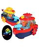 Sanjary Electric Boat Toys Transparent Seashell Moving Spray Boat Toy with Light and Music for kids color design may vary