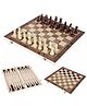 Oskart Classic Handcrafted Wooden Chess Premium Collectible Set for Educational Play, Travel, and Tournaments on a Luxury Portable Chessboard