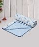 RRC Super Soft Cotton Reversible  Single Dohar - Blue