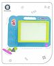Aditi Toys Magnetic Slate Drawing Board for Learning Writing and Drawing  Includes Magnetic Pen and Stamps, Easy to Clean and Use for Kids Above 3 Years, BIS Approved (Sky Blue)