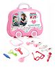 Aditi Toys Premium Doctor Set Suitcase for Kids with LED Light Instruments  10-Piece Pretend Play Doctor Kit for Boys & Girls Above 3 Years, BIS Approved (Pink)