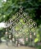 DULI Metal Wall Hanging Windchime with  Hanging Bells