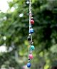 DULI Metal Wall Hanging Windchime with Hanging Colored CowBells