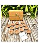 Sow and Grow Organic Cow Dung Diyas: Set of 40 with a pack of Marigold Seeds | First Use, Then Grow | Diwali Special |2 Sets of 20 Diyas Each