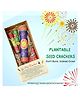 Sow and Grow Plantable Seed Crackers: Set of 5 with 5 varieties of seeds