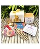 Sow and Grow The Metal Trunk Hamper 2: Plantable Lakshmi Ganesha Idols, Chocolates, Shadow Diya, Plantable Calendar 2022, Plantable Stationary