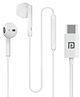 Portronics Conch Theta C in Ear Type C Wired Earphones with in Line HD Mic, Powerful Audio, 14.2mm Driver, Unique Earbuds Design, TPE Anti Tangle Wire, in line Controls, Wide Compatibility(White) POR-2749