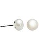 INARI SHINES 925 Silver Real Pearl Earrings| Studs| Gift for Women & Girls - 2.4 g