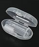 MIHAR ESSENTIALS Mihar Silicone Figure Brush With Case - White