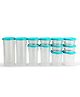Gluman Modular Storage Container Set of 12