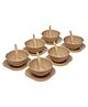 Gluman Round Shape 18 Pcs Soup Bowl Set