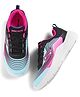 Skechers Casual Shoes With Lace Up Closure and Line Art Design- Aqua Blue
